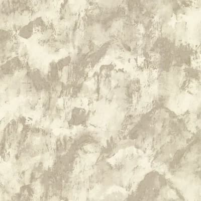 Toula Abstract Non-Pasted Metallic Wallpaper Roll — Brown