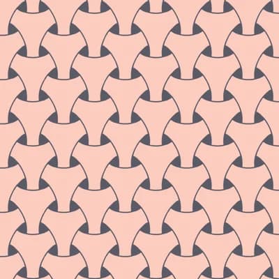 Island Weave Peel and Stick Wallpaper Roll — Bleached Coral,Plum Gray