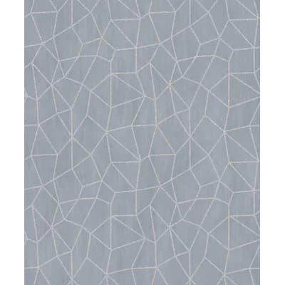 Special FX 2 Glitter Web Design Wallpaper Roll — Silver,Gray