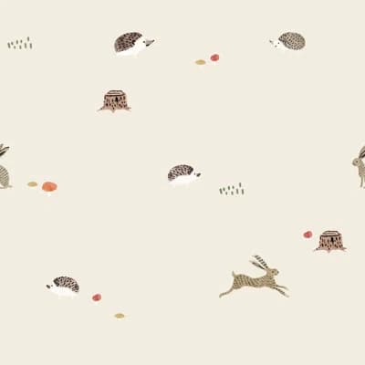Woodland 33' L x 20.5" W  Wallpaper Roll — Tan