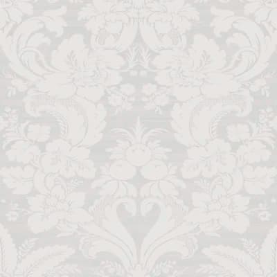 Laura Ashley Martigues Sugared Violet Wallpaper — Gray