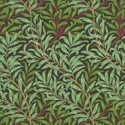 Willow Bough Wallpaper — Bitter Chocolate