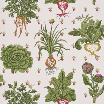 Green Grocer Wallpaper — Green