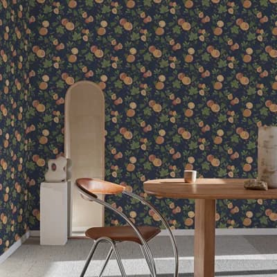 Transform Figgy Tree Multi Peel & Stick Wallpaper — Orange