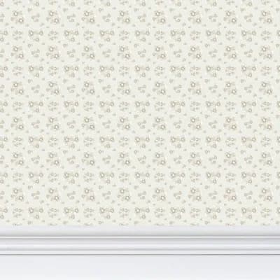Cottage Garden Luxury Wallpaper — Natural