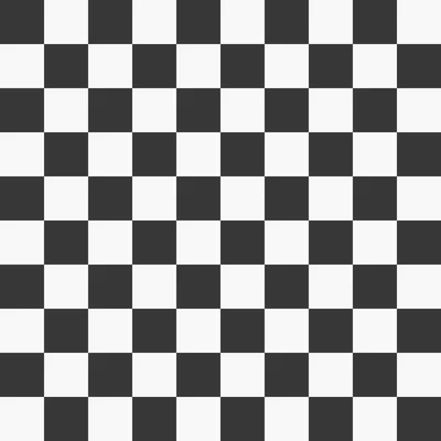 Kids and Teens Collection Black and White Check Wallpaper Roll — Black,White