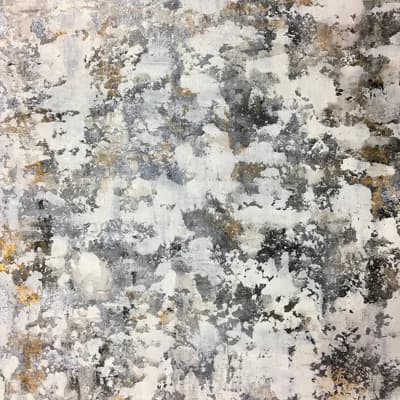 Freda Abstract Non-Pasted Metallic Wallpaper Roll — Dark