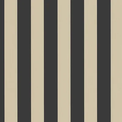 33' L x 21" W Stripes Wallpaper Roll — Beige,Black