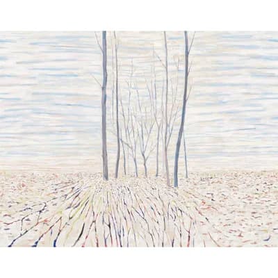Acanthus Forest Panel Set — White