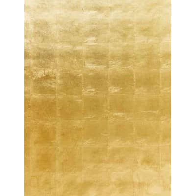Natural Textures Geometric Non-Pasted Wallpaper Roll — Gold Metal