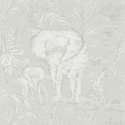 Kinabalu Wallpaper — Silver