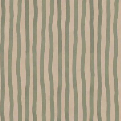 Artist's Stripe Wallpaper — Sap,Alabaster