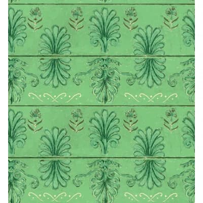 MYKONOS VILLA MOTIF Azure — Green