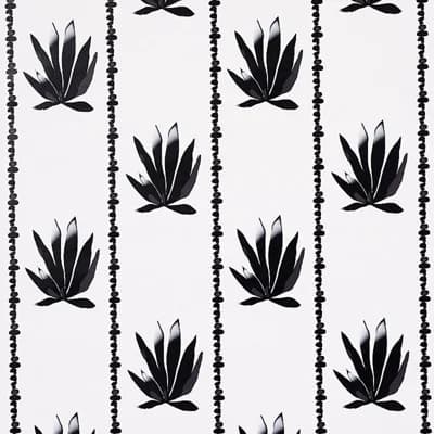 Schumacher x Peg Norriss Agave Stripe Wallpaper — Parchment