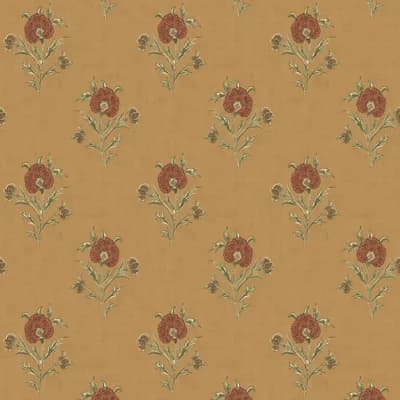 Print Club Somerton 32.81' L x 27.56" W Wallpaper Roll — Ochre