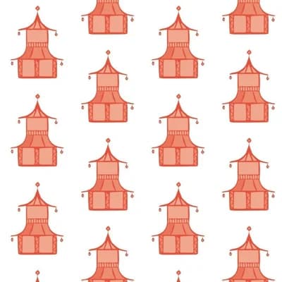 Pagoda 10' L x 24" W Peel and Stick Wallpaper Roll — Teal