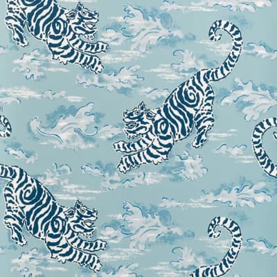 Mindoro Bongol Paper 30" L x 27" W Wallpaper Roll — Sky