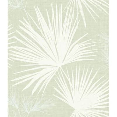 Hatteras Palms Wallpaper — Green