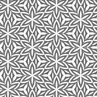 Abra Twinkle 10' L x 24" W Wallpaper Roll — White;Gray