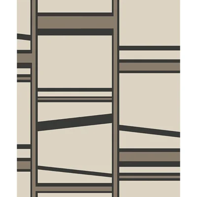 Boråstapeter Madison Wallpaper — Black,Brown