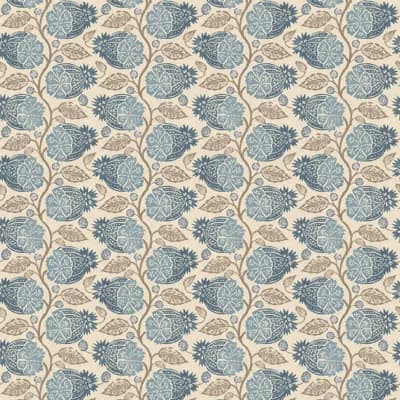 2'9" L x 27.58 W Wallpaper Roll — Indigo