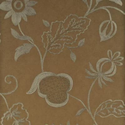 Threads Spring II Botanica 32.97' L x 20.49" W Wallpaper Roll — Antique Gold