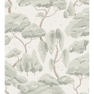 Jordnara Floral Matte Wallpaper Roll — Spring Green