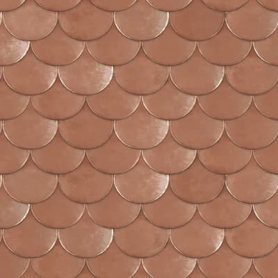 16.5' L x 20.5" W Peel and Stick Wallpaper Roll — Copper