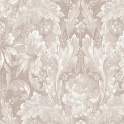 Apolline 33' L x 21" W Wallpaper Roll — Dove Gray