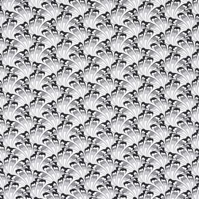 Schumacher x Cristina Buckley Gotham Swing Wallpaper — Charcoal