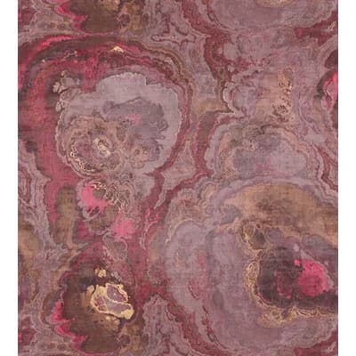Agate Abstract Grass Cloth Metallic Wallpaper Roll — Roccocco