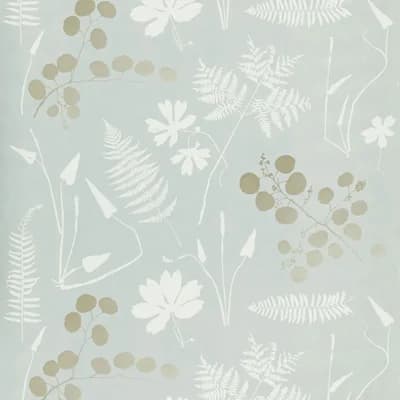 Modern Botanical Wallpaper — Slate