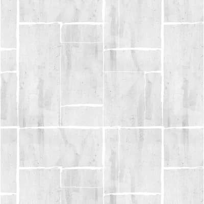 Slate Fabric Peel & Stick Matte Wallpaper Roll by Jamie Graney — Gray