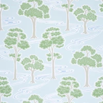 Tree River Wallpaper — Mineral