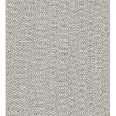 Loom Geometric Grass Cloth Non-Pasted Wallpaper Roll — Gray