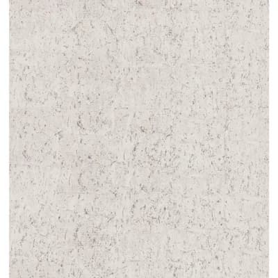 Abstract Non-Pasted Metallic Wallpaper Roll — Pale Gray,Silver