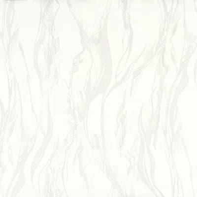 Very Collection Marble Texture Double Width 42-inches Wide Wallpaper Roll — White