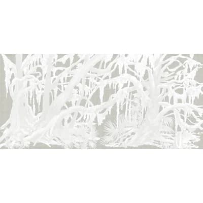 Kiawah Oaks Muted Mural by Megan Molten — White Linen