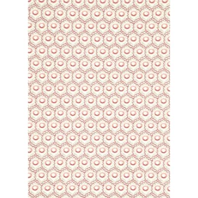 Denbury 33' L x 20.47" W Smooth Wallpaper Roll — Green;Red