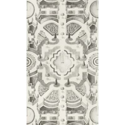 Abstract Non-Pasted Matte Wallpaper Roll — Gray