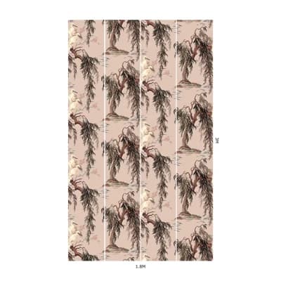 ZEUS Wallpaper - Plaster 9'10" - full height wallpaper — Plaster