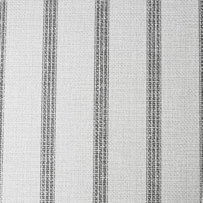 Decadence Striped Non-Pasted Matte Wallpaper Double Roll — White
