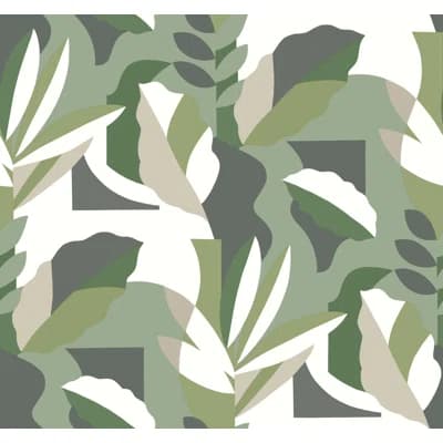 Papier Colle Wallpaper — Green