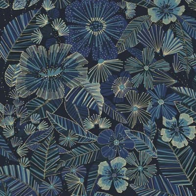 Andrija 16.5' L x 20.5" W Peel and Stick Wallpaper Roll — Beautiful Blue