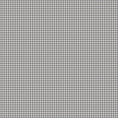 Small Prints Houndstooth Design 33' L x 21" W Wallpaper Roll — Black,White