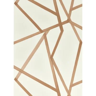 Sumi Wallpaper — Linen,Copper