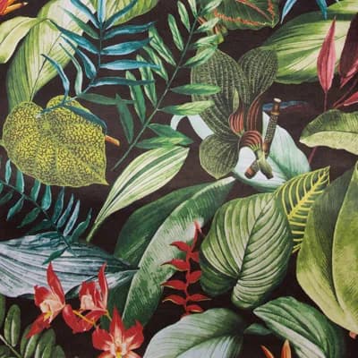Tropical Collection Kiribati Floral Inspired 27.8' L x 27.5" W Wallpaper Roll — Pineapple