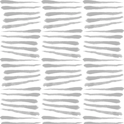 Nomad Zebra 10' L x 25" W Peel and Stick Wallpaper Tile — Black & White