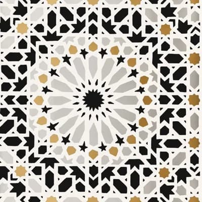 Nasrid Palace Mosaic Wallpaper — Mica