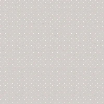 Just 4 Kids 2 Tiny Dots Design 33' L x 21" W Wallpaper Roll — Gray